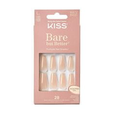 Nalepovacie nechty Bare but Better Nails - Nude Dráma 28 ks