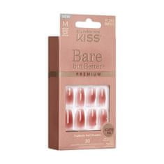 Nalepovacie nechty Bare-But-Better Premium Nails - Shine 30 ks