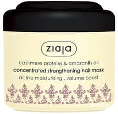 Ziaja Posilňujúca maska na vlasy s amarantovým olejom Cashmere (Concentrated Strengthening Hair Mask) 200ml