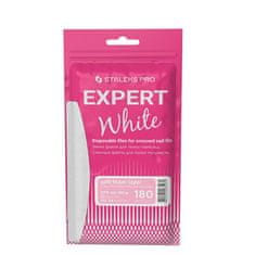 Náhradný brúsny papier Expert 40 hrubosť 180 (White Disposable Files for Crescent Nail File) 30 ks