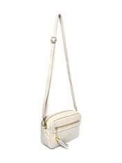 Dámska kožená crossbody kabelka CF1906 Beige