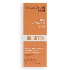 Revolution Skincare Pleťové sérum 20% Vitamín C (Radiance Strength Serum) 30 ml