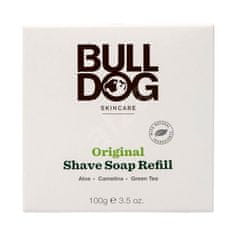 Bulldog Holiace mydlo v bambusovej miske - náhradná náplň (Original Shave Soap) 100 g