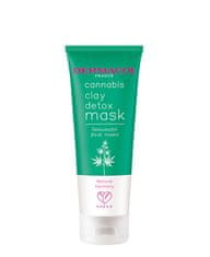 Detoxikačná ílová maska s konopným olejom Cannabis (Clay Detox Mask) 100 ml