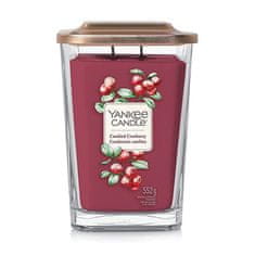 Aromatická sviečka veľká hranatá Candied Cranberry 552 g