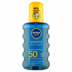 Neviditeľný sprej na opaľovanie SPF 50 Sun Protect & Dry 200 ml