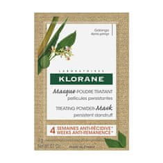 Klorane Maska na vlasy proti lupinám (Treating Powder-Mask) 8 x 3 g