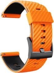 Remienok pre Suunto 7, Suunto 9, 9 Baro a Spartan Šport - Orange/Black