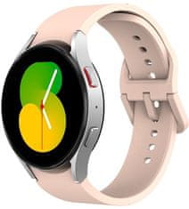 Silikónový remienok pre Samsung Galaxy Watch 6/5/4 - Pink Sand