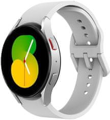 Silikónový remienok pre Samsung Galaxy Watch 6/5/4 - White