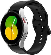 Silikónový remienok pre Samsung Galaxy Watch 6/5/4 - Black