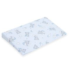 Poťah na dojčenský vankúš-klin New Baby BASIC 59x37cm blue