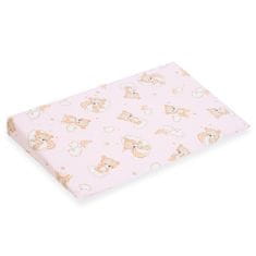 Poťah na dojčenský vankúš-klin New Baby BASIC 59x37cm pink