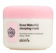 Rozjasňujúca nočná maska Rose Waterfull (Sleeping Mask) 100 ml