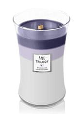 Woodwick Vonná sviečka váza Trilogy Evening Luxe 609,5 g