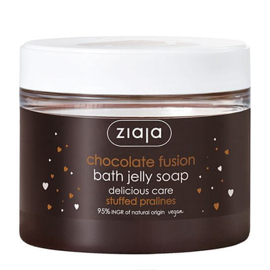 Želé do kúpeľa Chocolate Fusion (Bath Jelly Soap) 260 ml