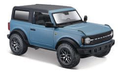 Maisto - 2021 Ford Bronco, modrá, 1:24