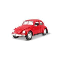 TOBAR Maisto - Volkswagen Beetle, červená, 1:24