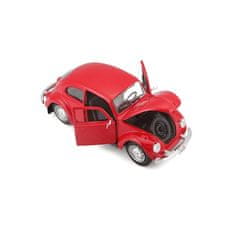 TOBAR Maisto - Volkswagen Beetle, červená, 1:24