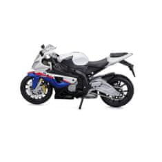 Maisto - Motocykel so stojanom, BMW S 1000 RR, 1:12