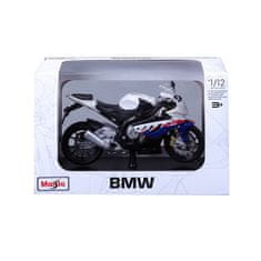 Maisto - Motocykel so stojanom, BMW S 1000 RR, 1:12