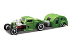 Maisto - Design Tow & Go, 1936 Chevrolet Pick-up Traveler Trailer, 1:64