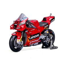 Maisto - Motocykel, Ducati Lenovo tím 2022, (#63 Francesco Bagnaia), 1:18