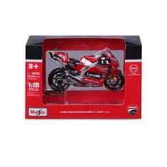 Maisto - Motocykel, Ducati Lenovo tím 2022, (#63 Francesco Bagnaia), 1:18