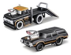 Maisto - Muscle Transports - 1966 Chevrolet C60 Flatbed 1970 Oldsmobile Vista Cruiser, 1:64