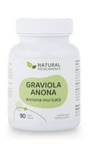 Graviola anona (Annona muricata) 90 kapsúl