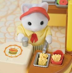 Sylvanian Families Pojazdný stánok s hamburgermi