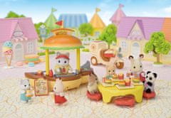 Sylvanian Families Pojazdný stánok s hamburgermi