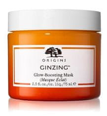 Hydratačná gélová maska na tvár pre žiarivú pleť GinZing (Glow-Boosting Mask) 75 ml