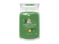 Aromatická sviečka Signature sklo veľké Shimmering Christmas Tree 567 g