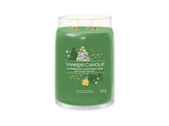 Aromatická sviečka Signature sklo veľké Shimmering Christmas Tree 567 g