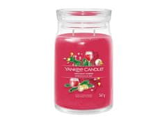 Aromatická sviečka Signature sklo veľké Holiday Cheer 567 g