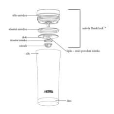 Vodotesný termohrnček - ružovozlatá 470 ml