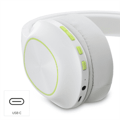 HAMA Bluetooth slúchadlá Spirit Calypso II, uzavretá, biela