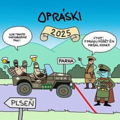 Opráski - Kalendár 2025 nástenný