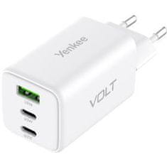 YENKEE YAC G65 VOLT Nabíjačka 65W/ 3xUSB