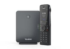 Yealink W78P, IP DECT báza + rúčka, PoE, 2,4&quot; bar.disp., až 10 rúčok