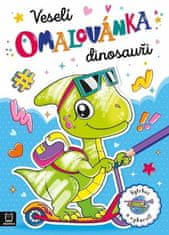 Omaľovánka Veselí dinosaury