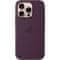 Apple iPhone 16 Pre Silicone Case with MS - Plum