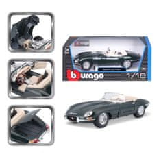 Bburago 1:18 Jaguar &quot;E&quot; Cabriolet (1961) Green