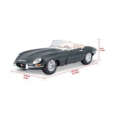 Bburago 1:18 Jaguar &quot;E&quot; Cabriolet (1961) Green