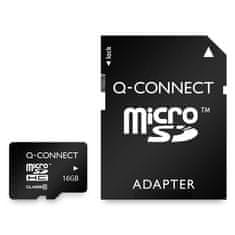 Pamäťová karta QC - Micro SDHC, SD adaptér, 16 GB