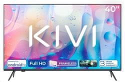 KIVI - 40&#39;, FHD, Android TV 11, Čierna,, 1920x1080, 60 Hz, rep. 2x8W, 37 kWh/1000h