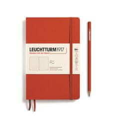 Leuchtturm1917 Zápisník Fox Red Softcover B6+ bodkovaný