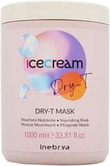 Vyživujúca maska na suché, krepovité a chemicky upravené vlasy Ice Cream (Dry-T Mask) 1000 ml