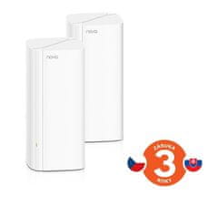 Tenda Nova EX12 (2-pack) WiFi6 AX3000 Mesh Gigabit systém, 6xGLAN/GWAN, WPA3, VPN, SMART SK aplikácie